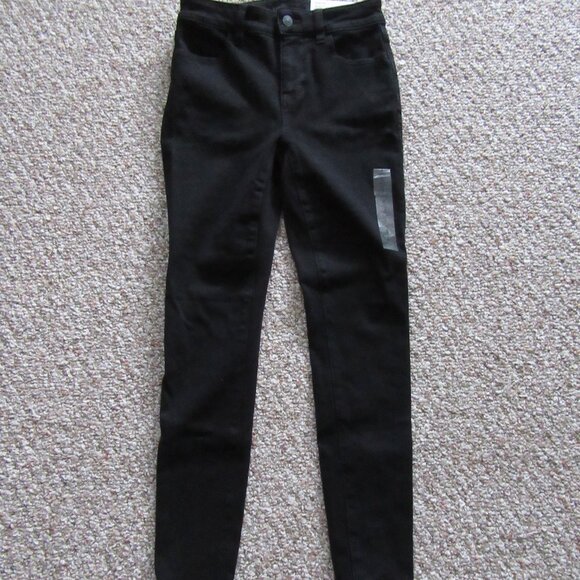 Women's American Eagle Dream High-Waisted Black Jegging Size 0 Short - Picture 1 of 12